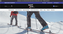 Desktop Screenshot of chili-sport.pl